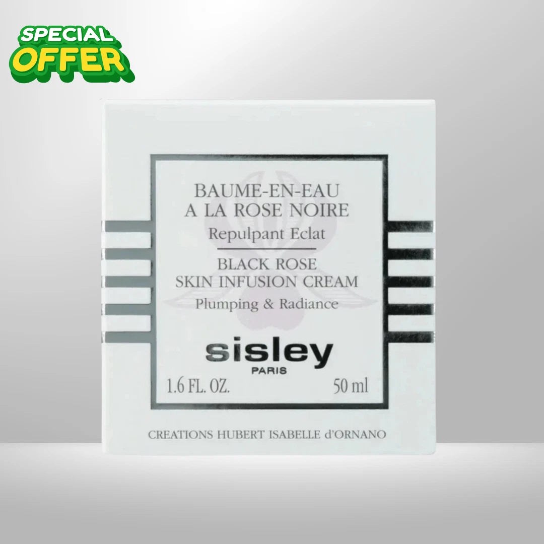 Sisley Black Rose Skin Infusion Cream 1.6 oz / 50 ml – Hydrating Radiance Face Moisturizer