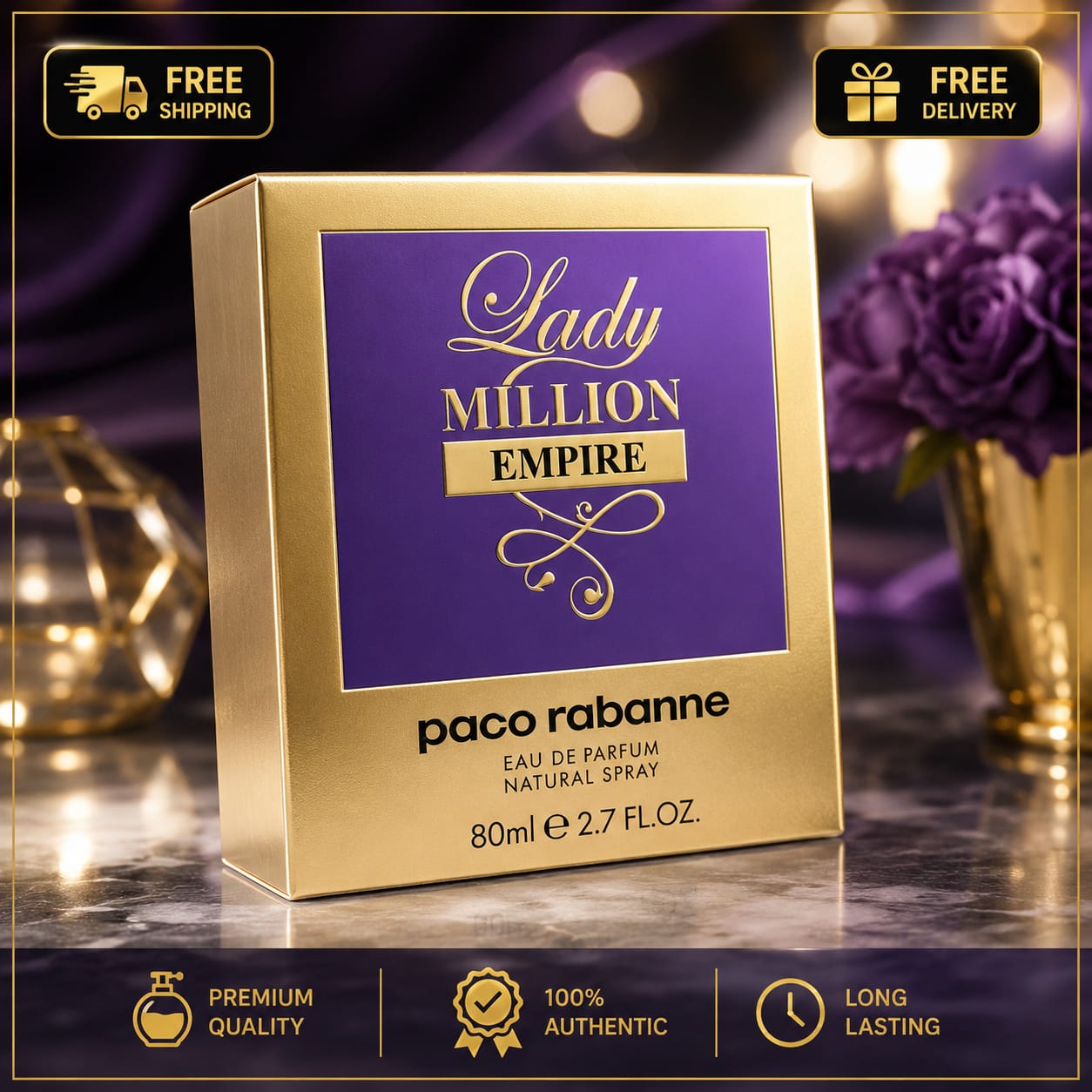 Paco Rabanne Lady Million Empire Eau de Parfum Women 80ml