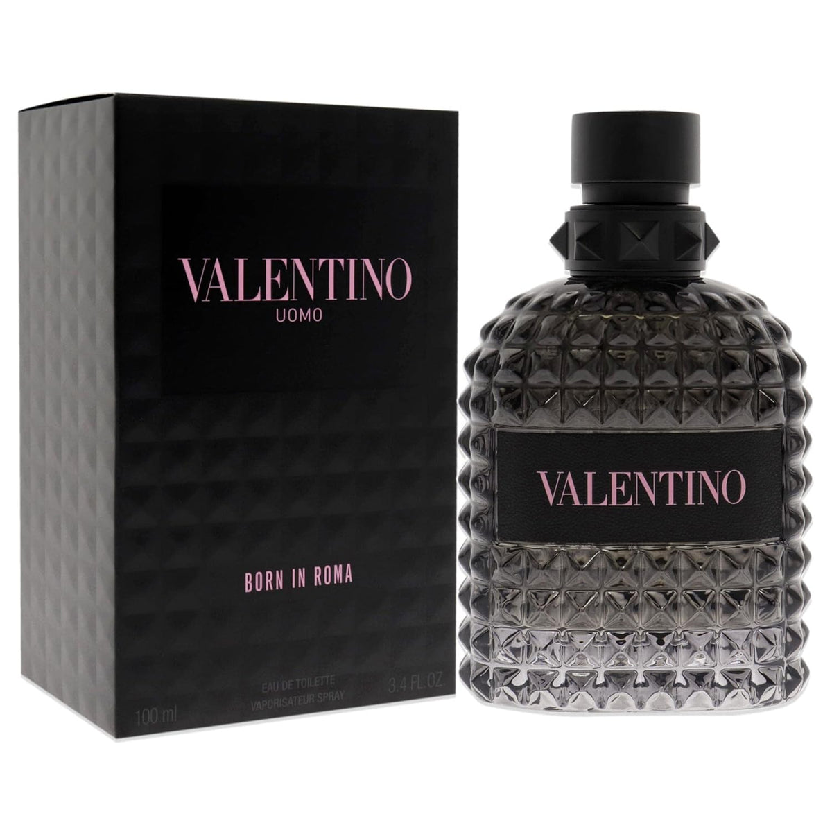 VALENTINO UOMO BORN IN ROMA INTENSE EAU DE PARFUM SPRAY 3.4 Oz / 100 ml FOR MEN