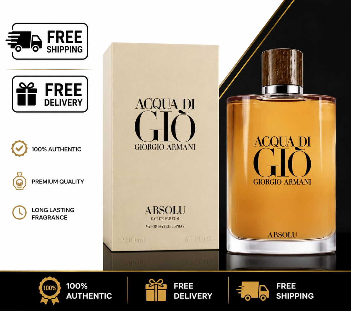 Shop Armani Acqua di Gio Absolu Eau de Parfum for Men, 125ml / 4.2 oz. A sought-after discontinued Armani fragrance with a distinctive woody aquatic character.