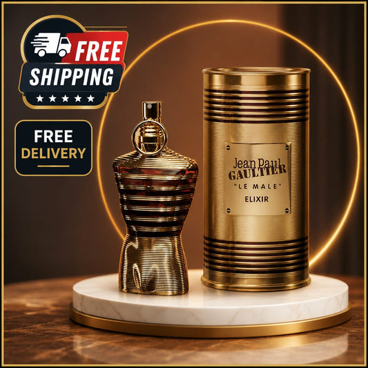 Jean Paul Gaultier Le Male Elixir, JPG Le Male Elixir 4.2 oz, Le Male Elixir men, Jean Paul Gaultier men's perfume, men's parfum spray, designer men's fragrance, luxury men's perfume, JPG fragrance for men
