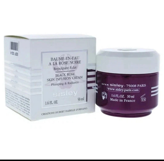 Sisley Black Rose Skin Infusion Cream, Sisley skincare, Black Rose Cream, Sisley face cream, Sisley moisturizer, luxury face cream, hydrating face cream, facial moisturizer, luxury skincare, 50ml face cream, Sisley Black Rose, new sealed skincare, premium skincare