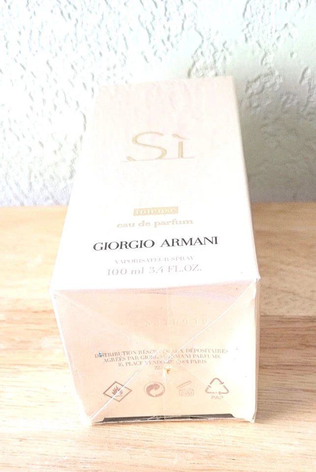 Giorgio Armani Sì Intense Eau de Parfum for Women 3.4 oz / 100 ml – Sealed New
